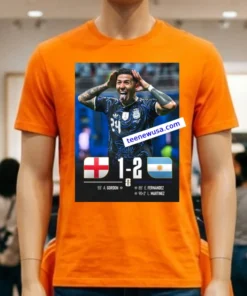 Argentina Came From Behind To Beat England 2 1 In The World Cup Semifinals T Shirt
