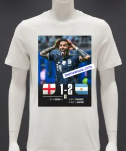Argentina Came From Behind To Beat England 2 1 In The World Cup Semifinals T Shirt