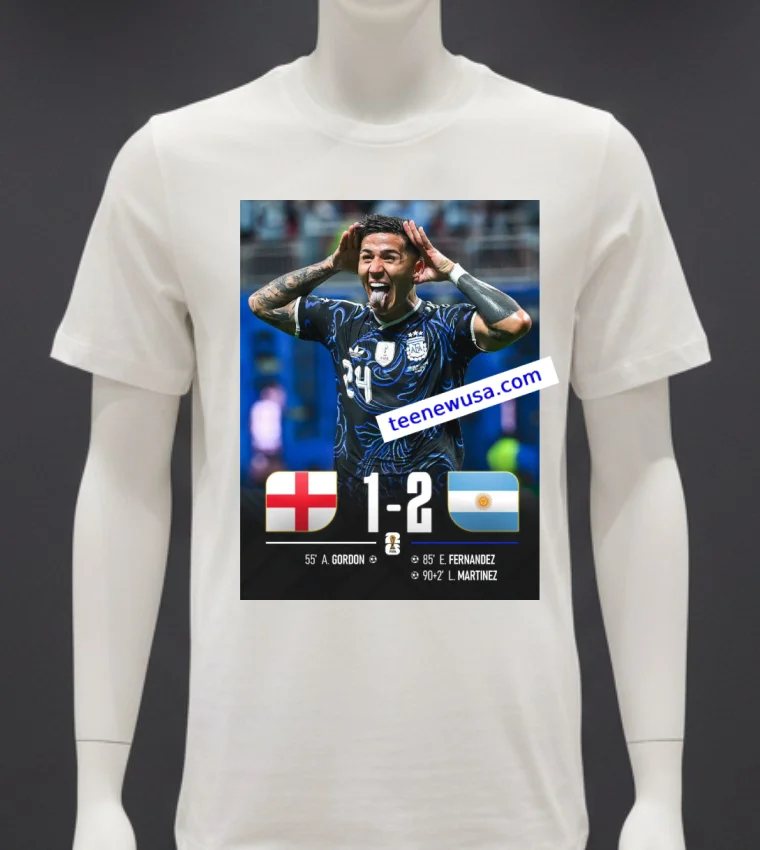 Argentina Came From Behind To Beat England 21 In The World Cup Semifinals T Shirt White T Shirt 10