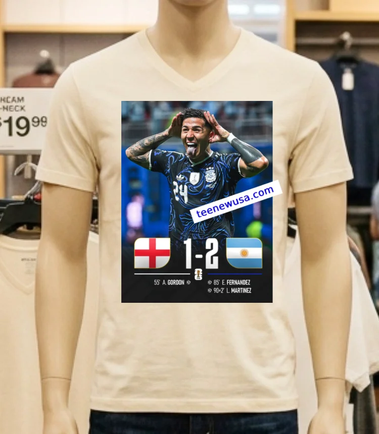 Argentina Came From Behind To Beat England 2 1 In The World Cup Semifinals T Shirt - white-t-shirt Argentina Came From Behind To Beat England 21 In The World Cup Semifinals T Shirt White T Shirt 11