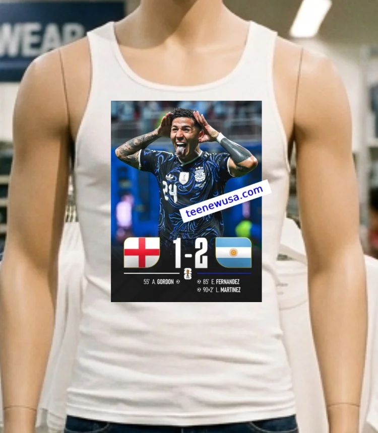 Argentina Came From Behind To Beat England 2 1 In The World Cup Semifinals T Shirt - white-t-shirt Argentina Came From Behind To Beat England 21 In The World Cup Semifinals T Shirt White T Shirt 12