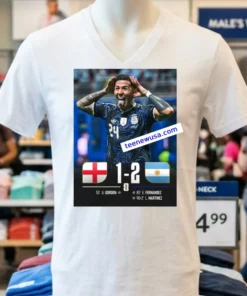 Argentina Came From Behind To Beat England 2 1 In The World Cup Semifinals T Shirt