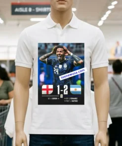 Argentina Came From Behind To Beat England 2 1 In The World Cup Semifinals T Shirt