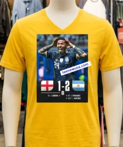 Argentina Came From Behind To Beat England 2 1 In The World Cup Semifinals T Shirt