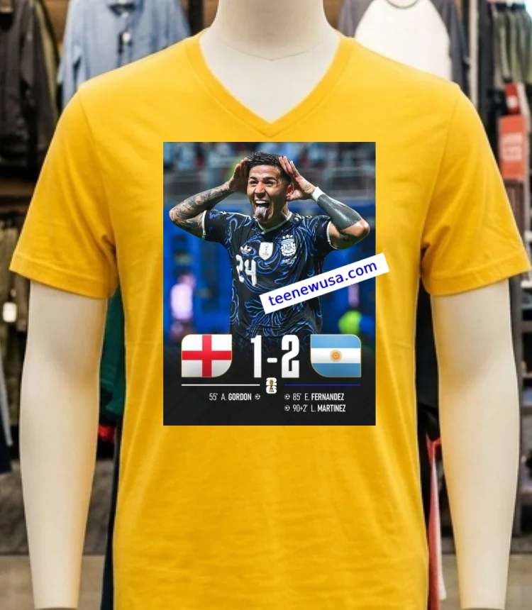 Argentina Came From Behind To Beat England 2 1 In The World Cup Semifinals T Shirt - yellow-t-shirt Argentina Came From Behind To Beat England 21 In The World Cup Semifinals T Shirt Yellow T Shirt 1
