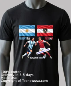 Argentina Vs Austria World Cup 2026 T Shirt