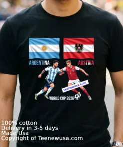 Argentina Vs Austria World Cup 2026 T Shirt