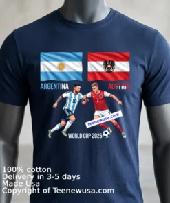 Argentina Vs Austria World Cup 2026 T Shirt