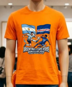 Argentina Vs Cape Verde World Cup 2026 In Miami (Hard Rock Stadium) T Shirt