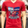Argentina Vs Cape Verde World Cup 2026 In Miami Hard Rock Stadium T Shirt Red Shirt
