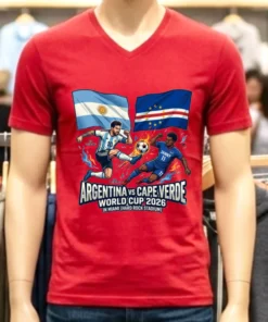 Argentina Vs Cape Verde World Cup 2026 In Miami (Hard Rock Stadium) T Shirt