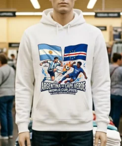 Argentina Vs Cape Verde World Cup 2026 In Miami (Hard Rock Stadium) T Shirt