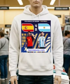Argentina Vs Spain In The Final Of The 2026 Fifa World Cup T Shirt