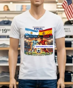 Argentina Vs Spain The 2026 Fifa World Cup T Shirt