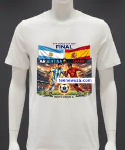 Argentina Vs Spain The 2026 Fifa World Cup T Shirt