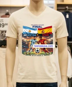 Argentina Vs Spain The 2026 Fifa World Cup T Shirt