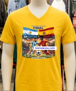 Argentina Vs Spain The 2026 Fifa World Cup T Shirt