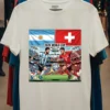 Argentina Vs Switzerland The 2026 World Cup T Shirt White T Shirt