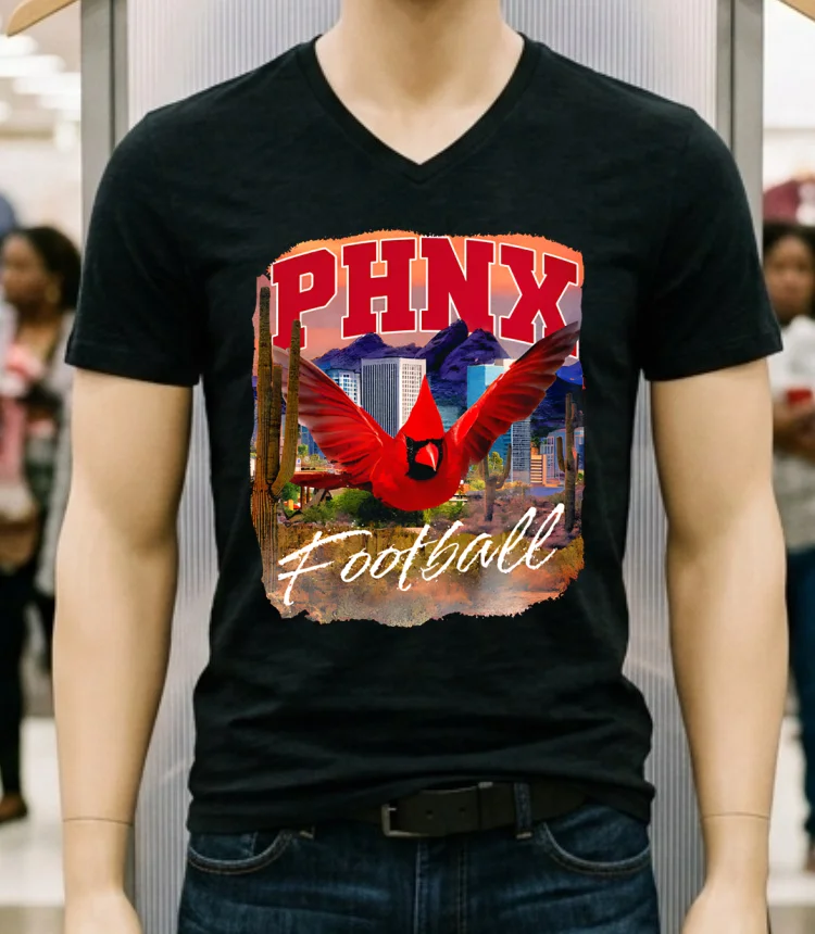Arizona Cardinals Phnx Football Shirt - balck-shirt Arizona Cardinals Phnx Football Shirt Balck Shirt 1