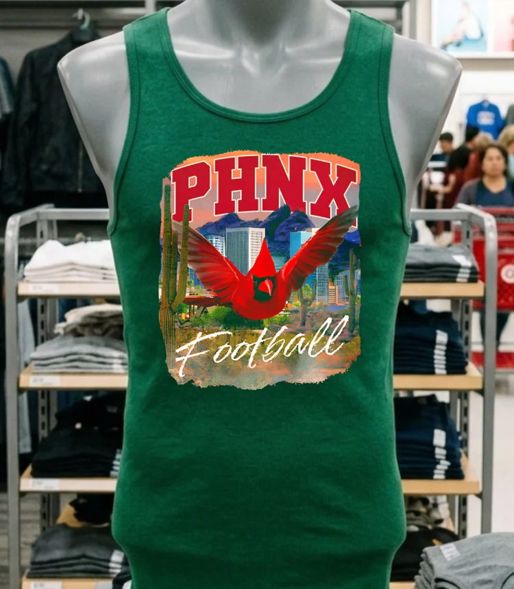 Arizona Cardinals Phnx Football Shirt - green-shirt Arizona Cardinals Phnx Football Shirt Green Shirt