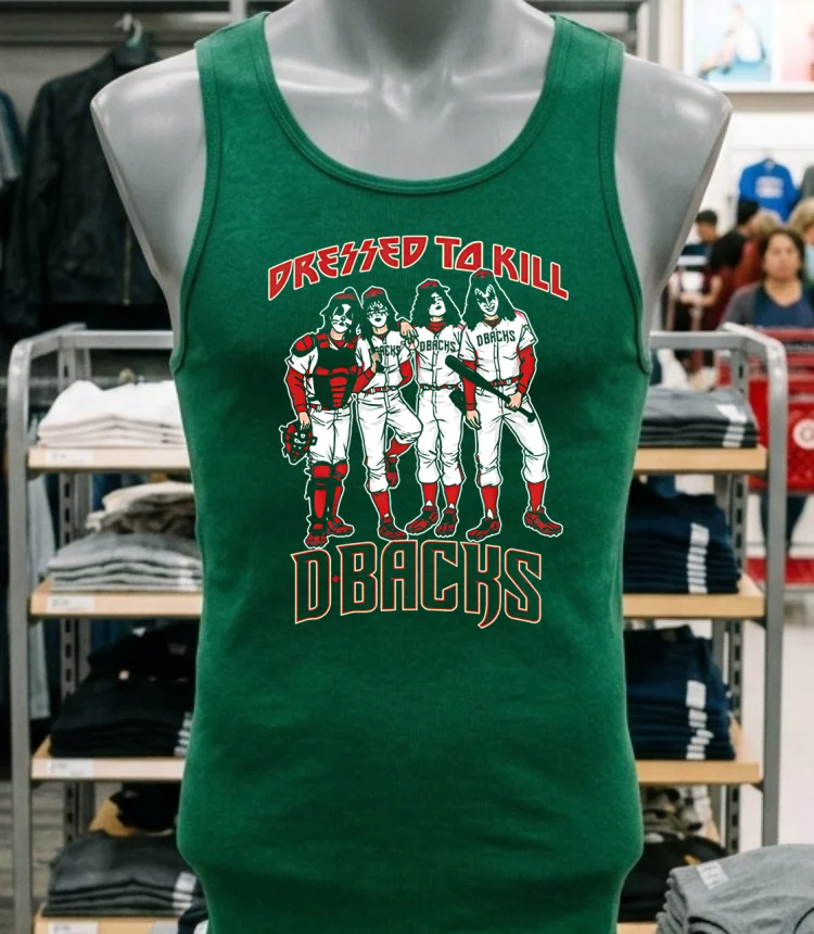 Arizona Diamondbacks Dressed To Kill Shirt - green-shirt Arizona Diamondbacks Dressed To Kill Shirt Green Shirt