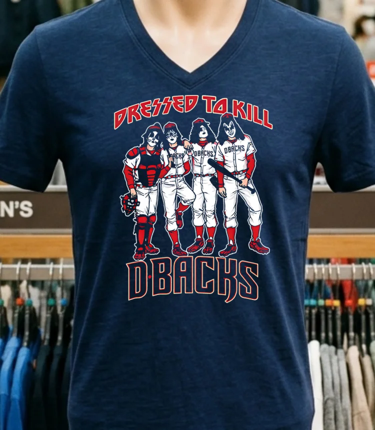 Arizona Diamondbacks Dressed To Kill Shirt - navy-shirt Arizona Diamondbacks Dressed To Kill Shirt Navy Shirt 1