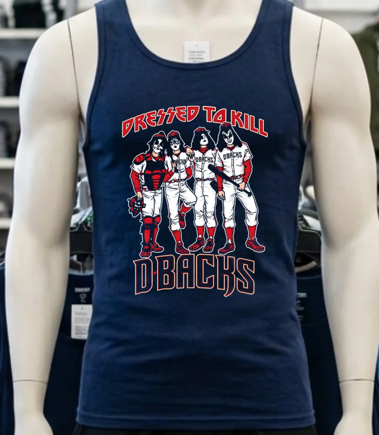 Arizona Diamondbacks Dressed To Kill Shirt - navy-shirt Arizona Diamondbacks Dressed To Kill Shirt Navy Shirt