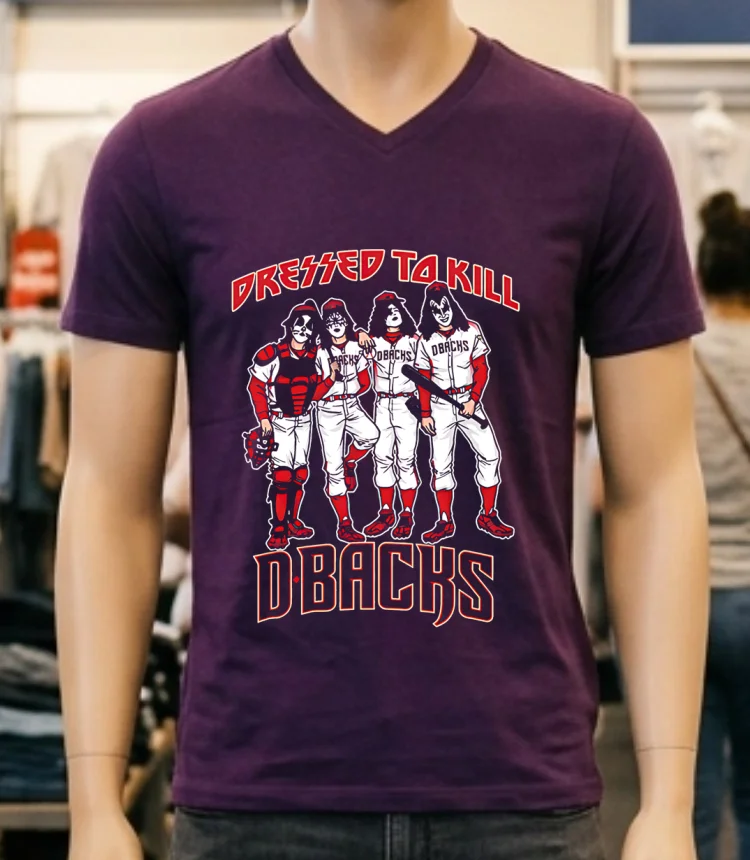 Arizona Diamondbacks Dressed To Kill Shirt Purple Shirt