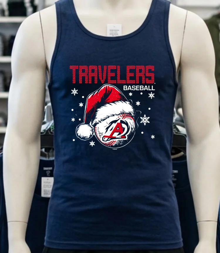 Arkansas Travelers Baseball Christmas Shirt - navy-shirt Arkansas Travelers Baseball Christmas Shirt Navy Shirt