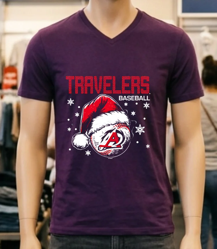 Arkansas Travelers Baseball Christmas Shirt Purple Shirt