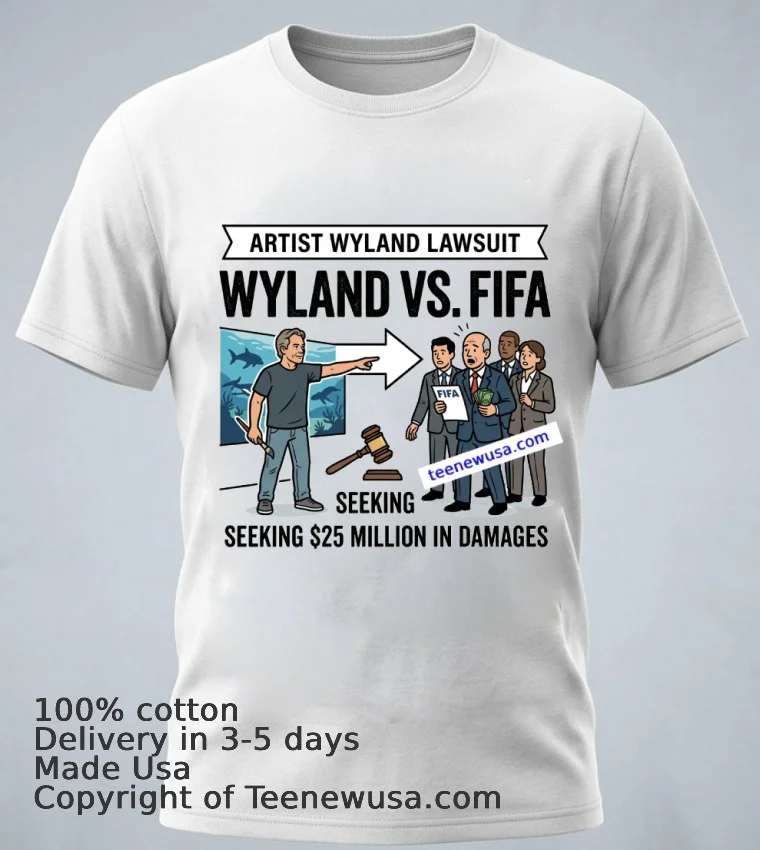 Artist Wyland Has Filed A Lawsuit Against Fifa T Shirt - white-t-shirt 1 Artist Wyland Has Filed A Lawsuit Against Fifa T Shirt White T Shirt 1