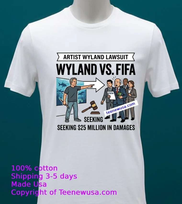 Artist Wyland Has Filed A Lawsuit Against Fifa T Shirt White T Shirt 20