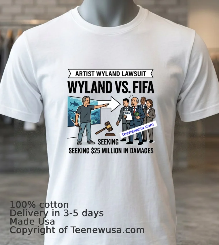 Artist Wyland Has Filed A Lawsuit Against Fifa T Shirt - white-t-shirt 3 Artist Wyland Has Filed A Lawsuit Against Fifa T Shirt White T Shirt 3