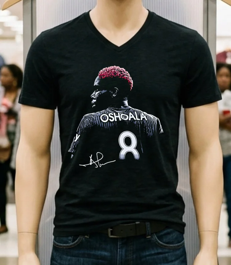 Asisat Oshoala Bay Fc Bitmap Signature Shirt - balck-shirt Asisat Oshoala Bay Fc Bitmap Signature Shirt Balck Shirt 1