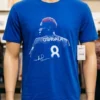 Asisat Oshoala Bay Fc Bitmap Signature Shirt Blue Shirt