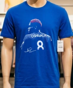 Asisat Oshoala Bay Fc Bitmap Signature Shirt