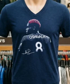 Asisat Oshoala Bay Fc Bitmap Signature Shirt
