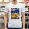 Australia National Football World Cup 2026 T Shirt White T Shirt
