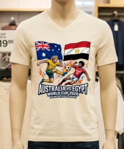 Australia Vs Egypt World Cup 2026 In Arlington (At&T Stadium) T Shirt
