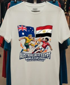 Australia Vs Egypt World Cup 2026 In Arlington (At&T Stadium) T Shirt