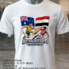 Australia Vs Egypt World Cup 2026 In Arlington Att Stadium T Shirt White T Shirt 3