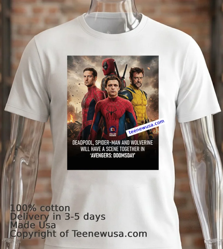 Avengers Doomsday 2026 T Shirt White T Shirt 2