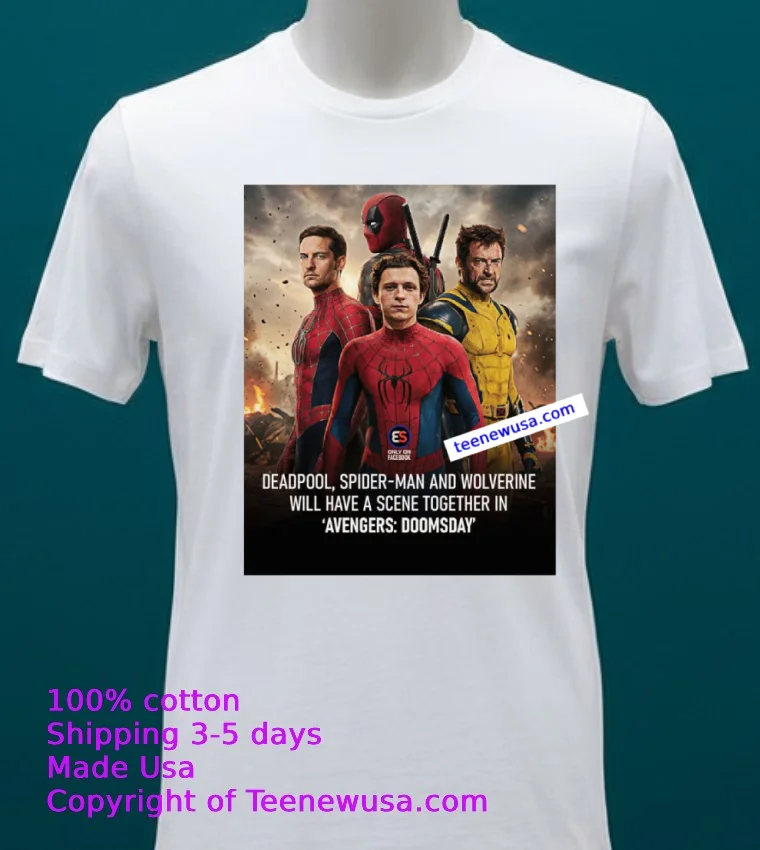 Avengers Doomsday 2026 T Shirt White T Shirt 20