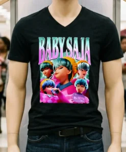 Baby Saja Boys Vintage Boy Band Kpop Demon Hunters Shirt