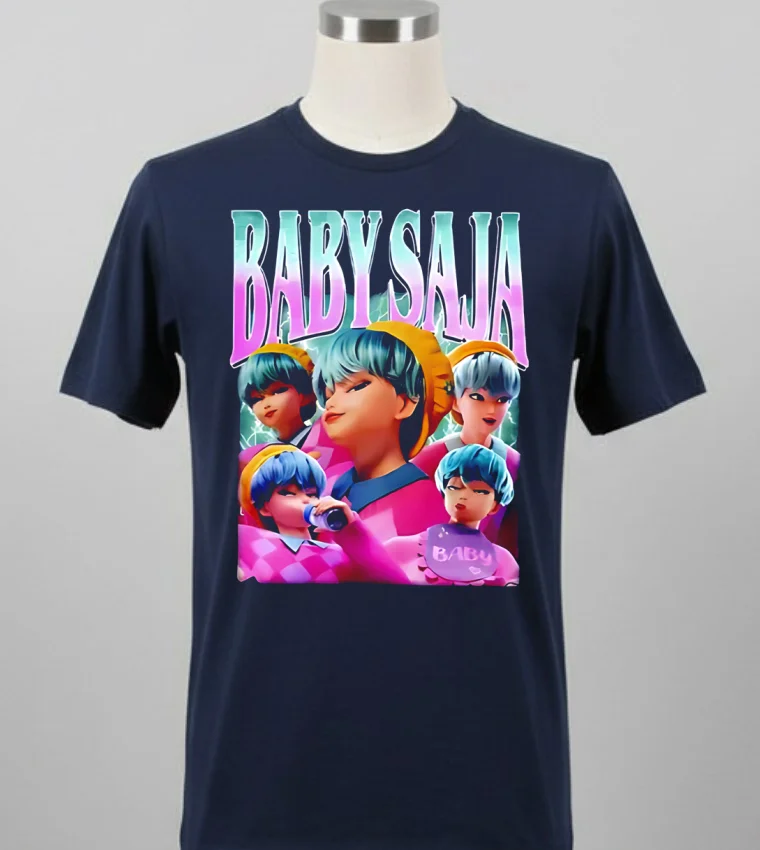Baby Saja Boys Vintage Boy Band Kpop Demon Hunters Shirt - balck-shirt Baby Saja Boys Vintage Boy Band Kpop Demon Hunters Shirt Balck Shirt