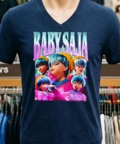 Baby Saja Boys Vintage Boy Band Kpop Demon Hunters Shirt