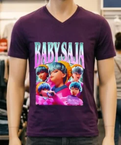 Baby Saja Boys Vintage Boy Band Kpop Demon Hunters Shirt