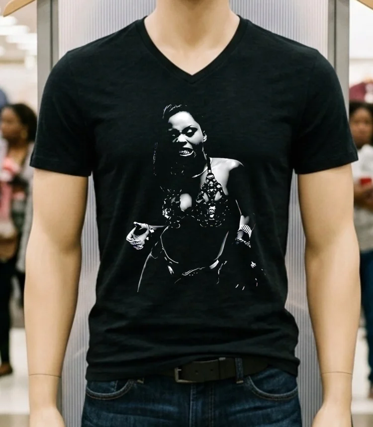 Baddie Alert Garment Dyed Classic Shirt - balck-shirt Baddie Alert Garment Dyed Classic Shirt Balck Shirt 1