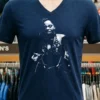 Baddie Alert Garment Dyed Classic Shirt Navy Shirt 1