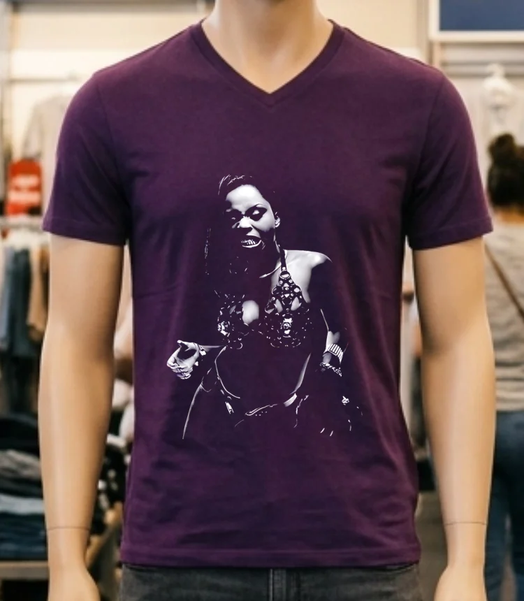 Baddie Alert Garment Dyed Classic Shirt - purple-shirt Baddie Alert Garment Dyed Classic Shirt Purple Shirt